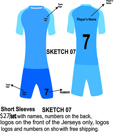 wholesale soccer uniforms Uniform customized